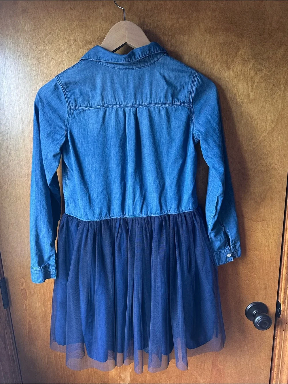 Oshkosh girls denim and tulle dress